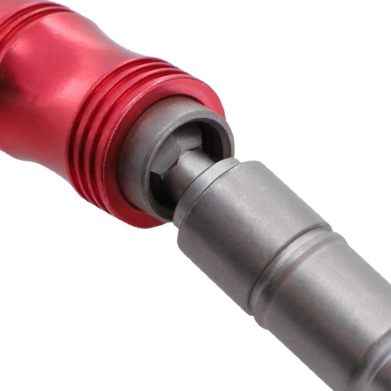 Hex Shank Magnetic 20 degree angle Screwdriver and extension.