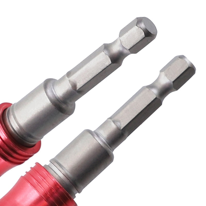 Hex Shank Magnetic 20 degree angle Screwdriver and extension.