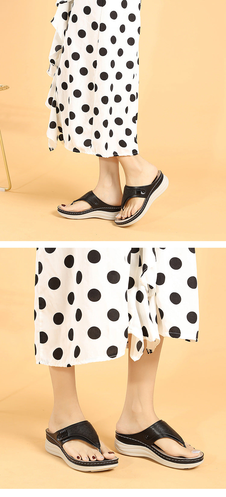 Women Summer Platform Casual Sandals.