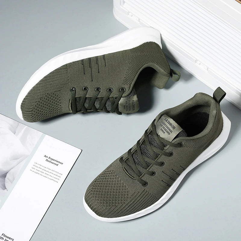 Men's Super Soft Breathable Mesh Running Or Casual Shoes Size 39-47