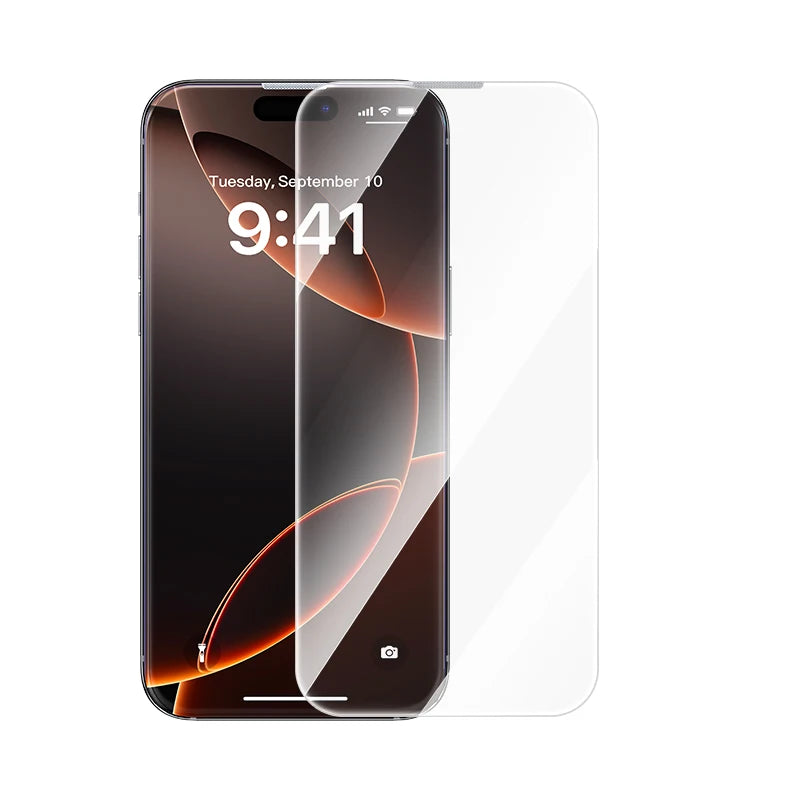 Baseus Full-View 0.3mm Tempered Glass Screen Protector For iPhone 13 14 15 16 17 Pro Max And iPhone 17 Air