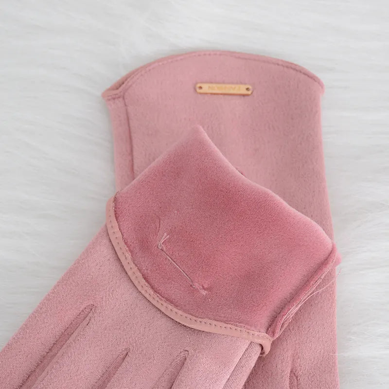 Women's Cashmere Touch Screen Gloves.
