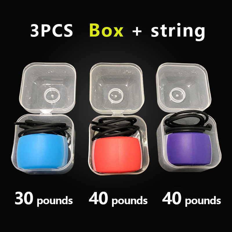 Food-grade Silica Gel Jaw Exercise Line Ball Muscle Trainin Fitness Ball Neck Face Toning Jaw Muscle Training Face lift