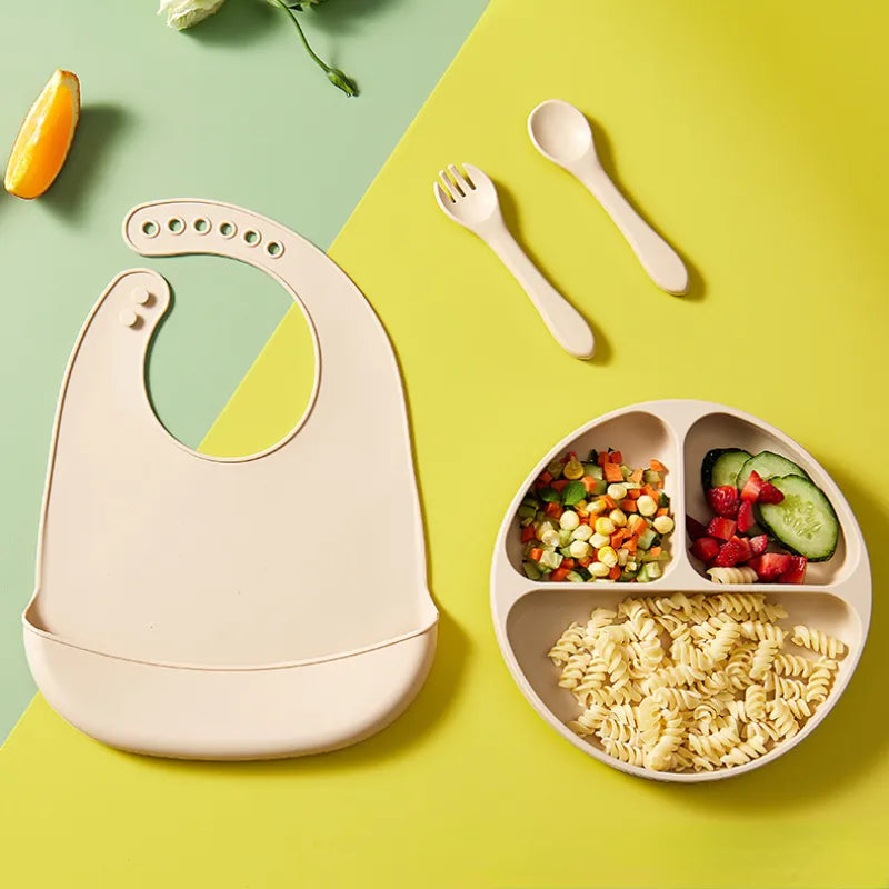 Silicone Soft Adjustable Baby Bib. BPA Free