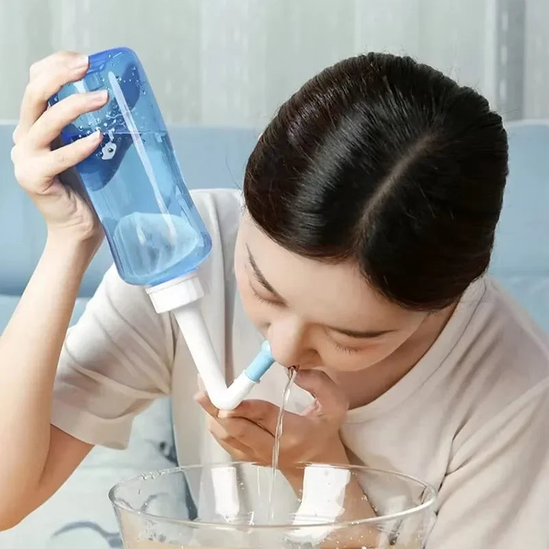 1 Piece 300ML Manual Nasal Wash Bottle