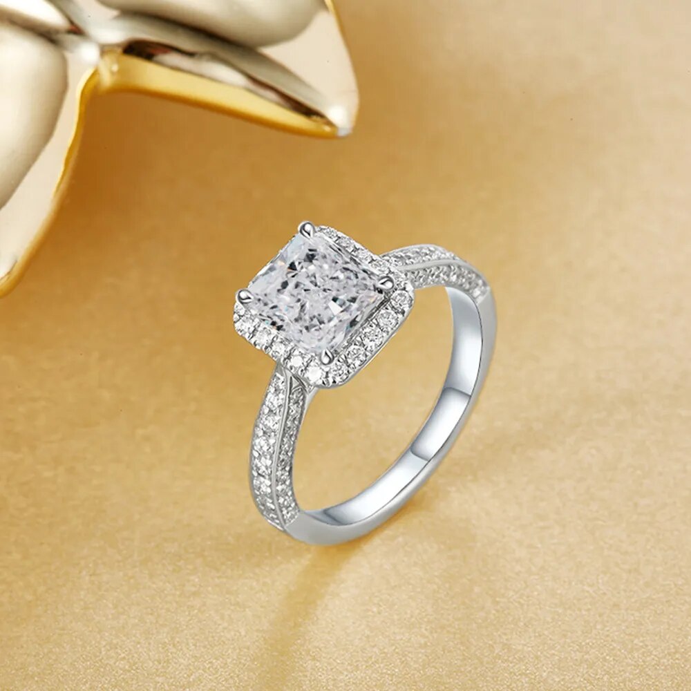 High Quality Radiant Cut Moissanite Loose Gemstone Stones 0.08ct to10ct D Color VVS1With GRA Certificate.