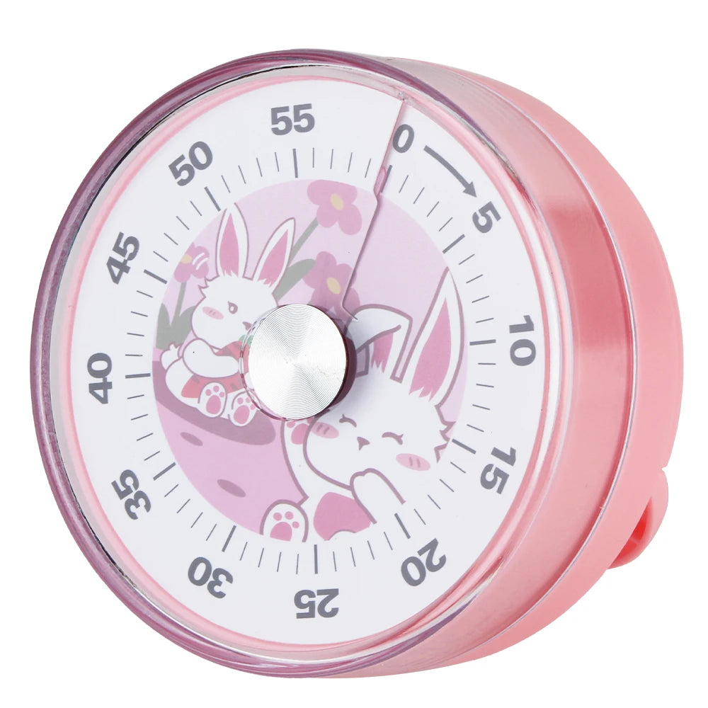 60 Minute Magnetic Clock Timer With Alarm