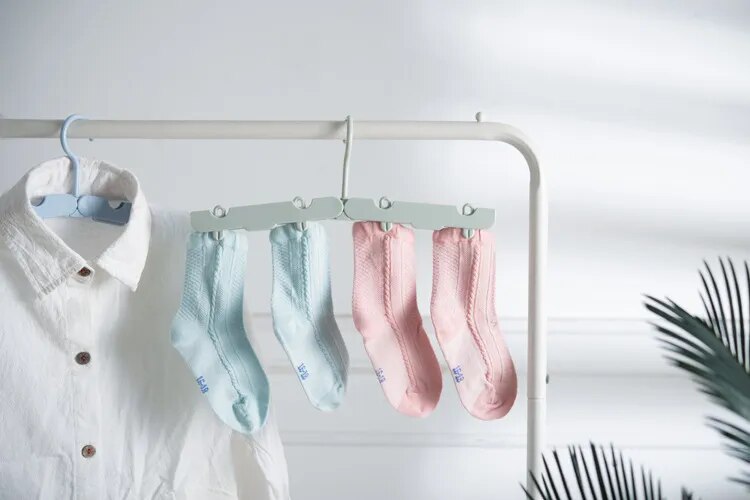 Multifunction Folding Hangers.  Great For Travel Drying Rack.