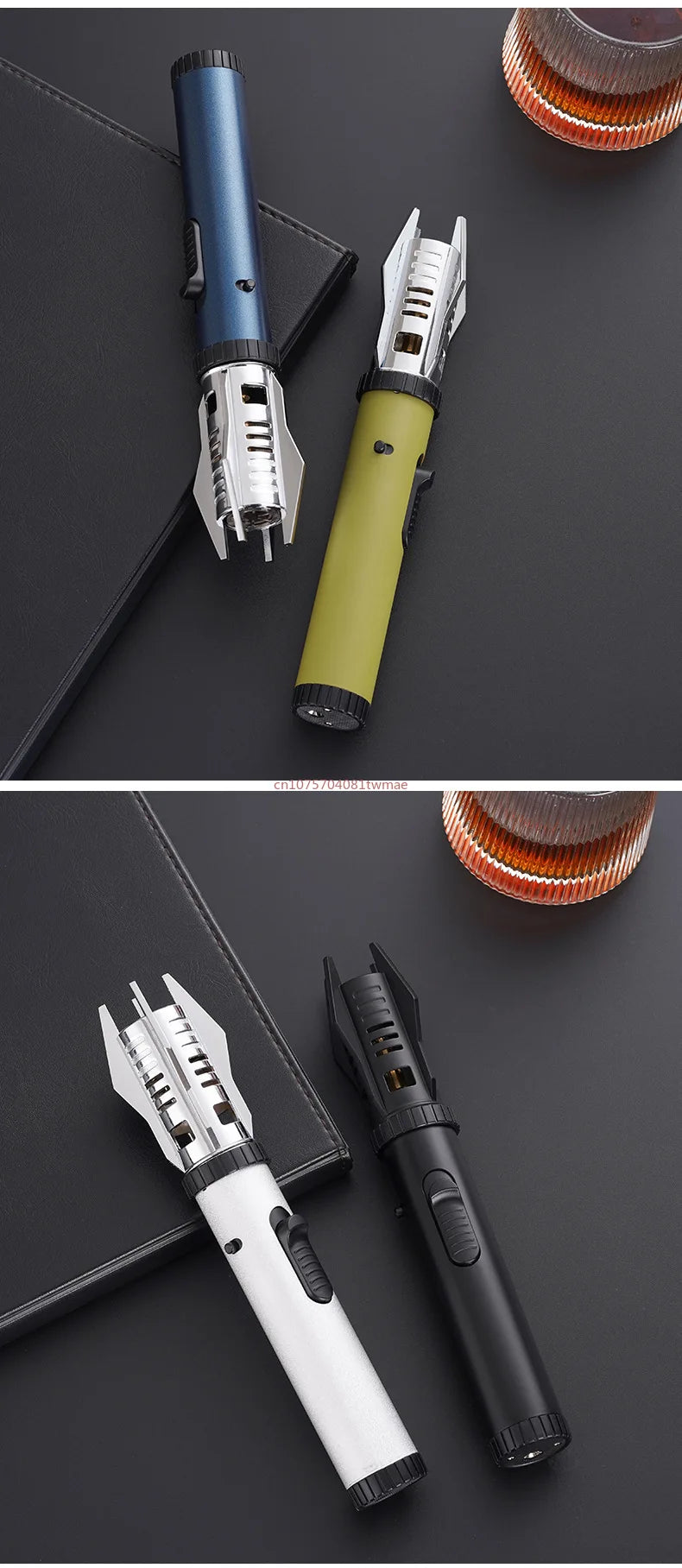 Metal Outdoor Windproof Butane 360° Lightsaber
