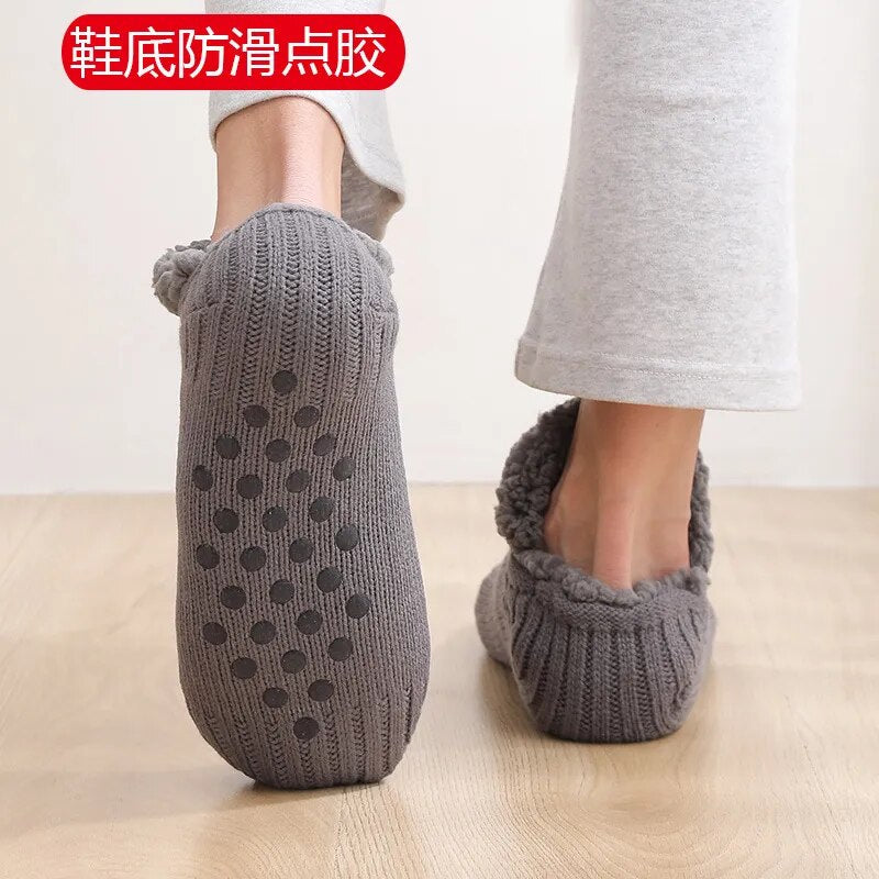 Winter Woven Thermal Cashmere Socks.
