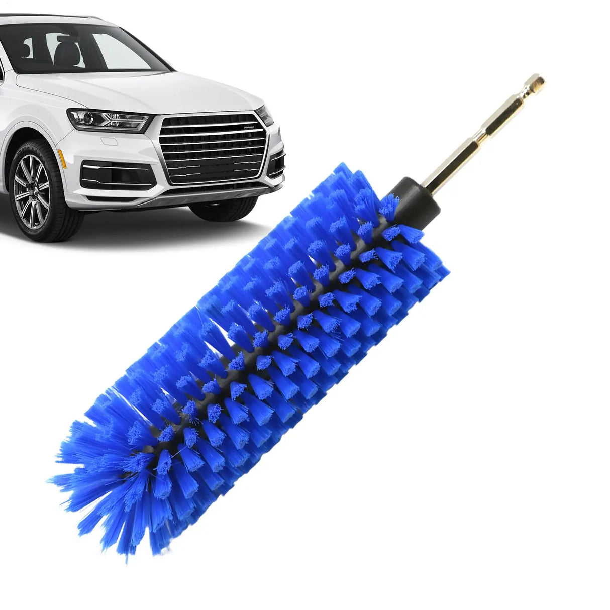 High-Density Soft Brush for Auto Rim Detailing