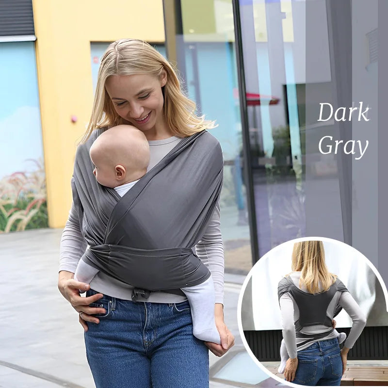 PANGDUBE 100% Polyester Kangaroo Wrap for Babies 0-15 Months