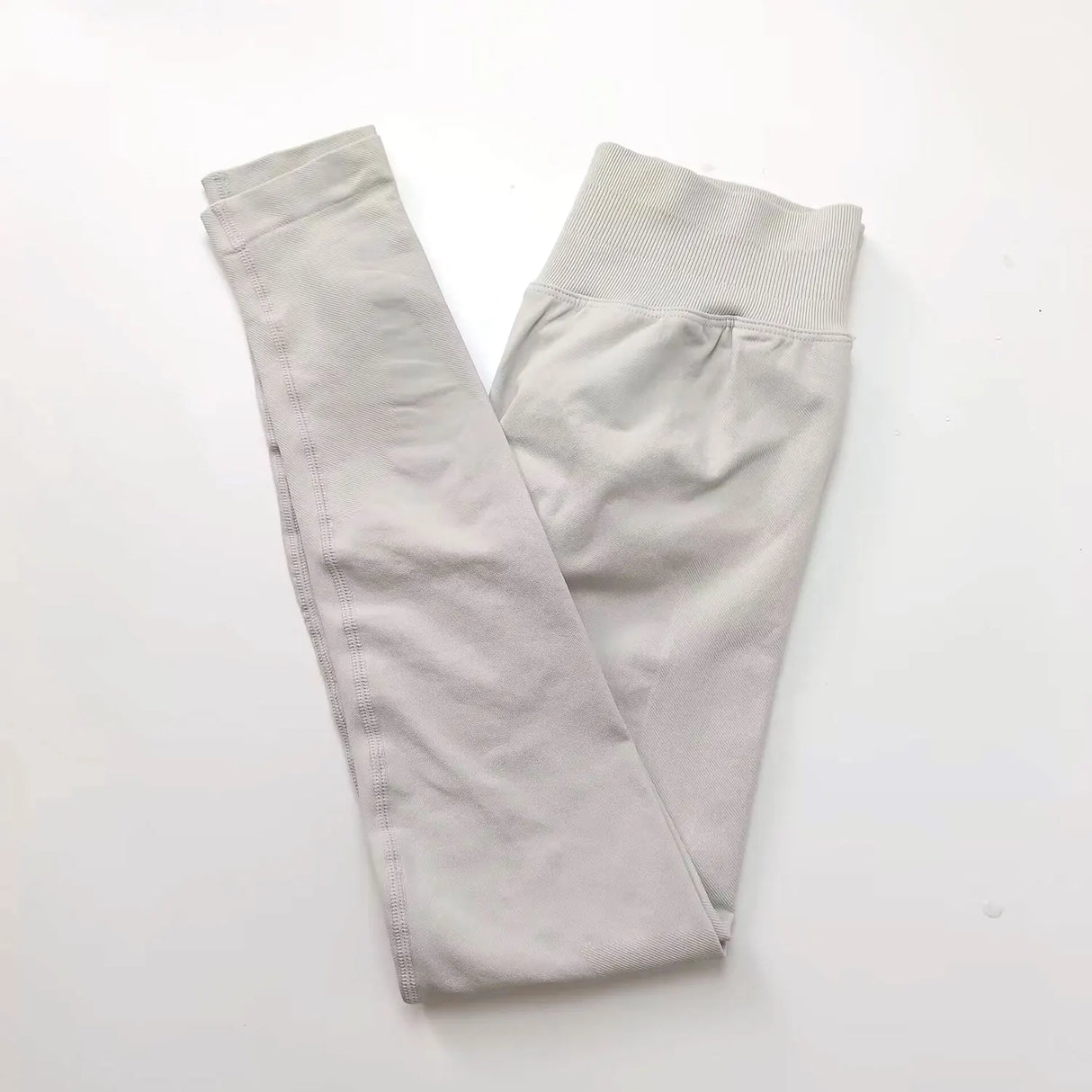 NCLAGEN Low Ribbed Band Seamless Scrunch Bum Impact Leggings