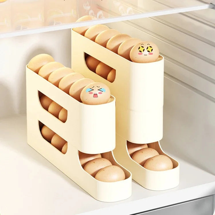 4 Layer Automatic Slide Egg Storage Box