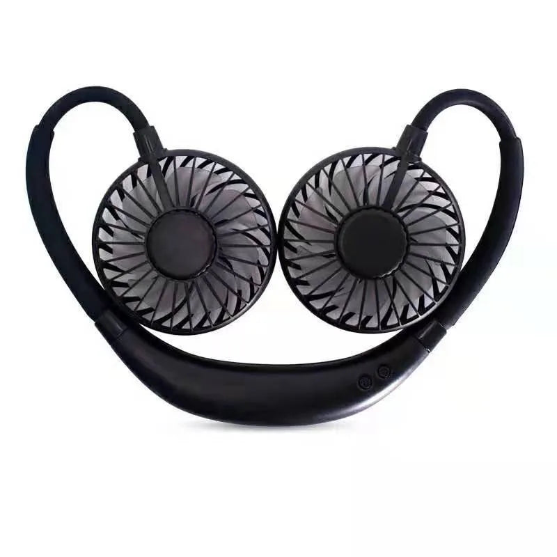 LED Rechargeable 3 Speed Silent Neck Fan