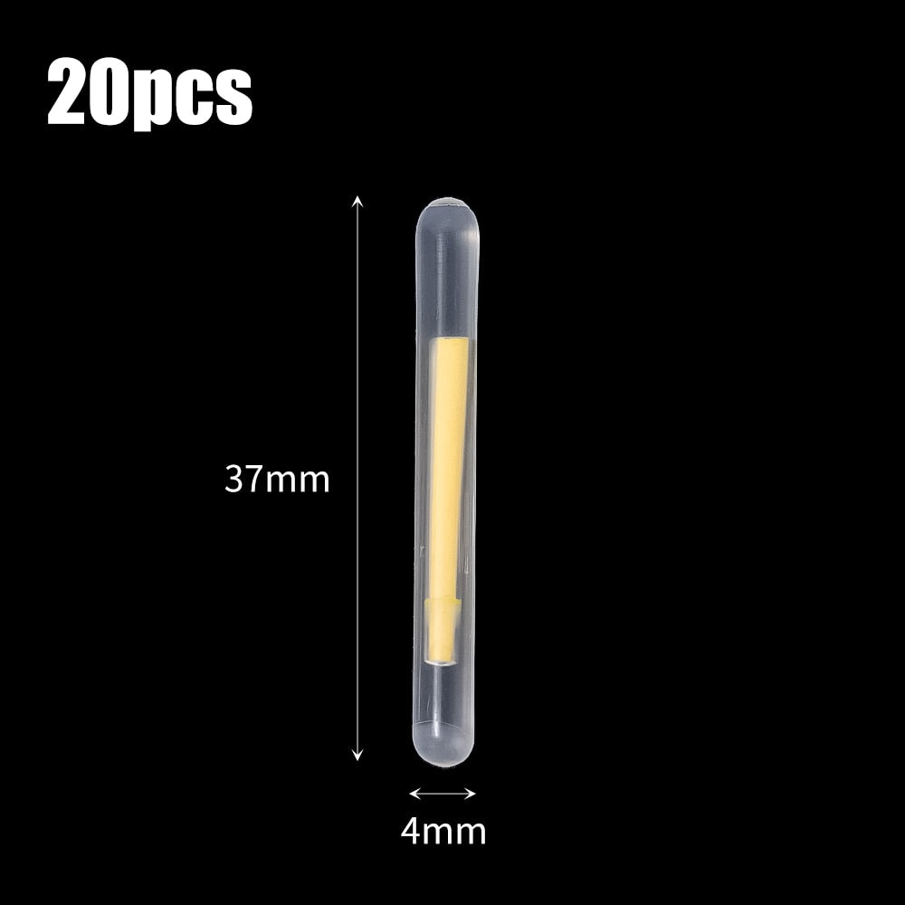 10/20/50PCS/lot 2.2-4.5mm Fluorescent light glow in the dark sticks.