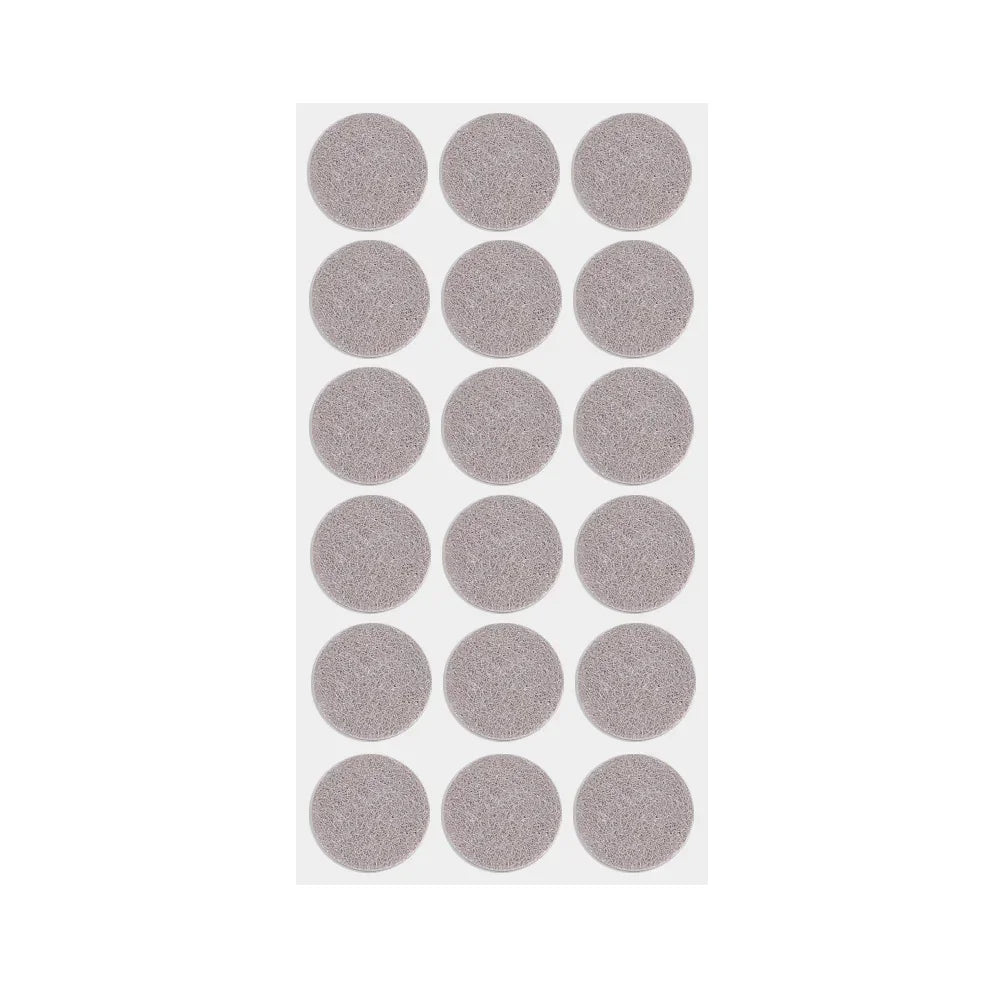 18/180Pcs Round/Square Felt Adhesive Non-Slip Furniture Pads