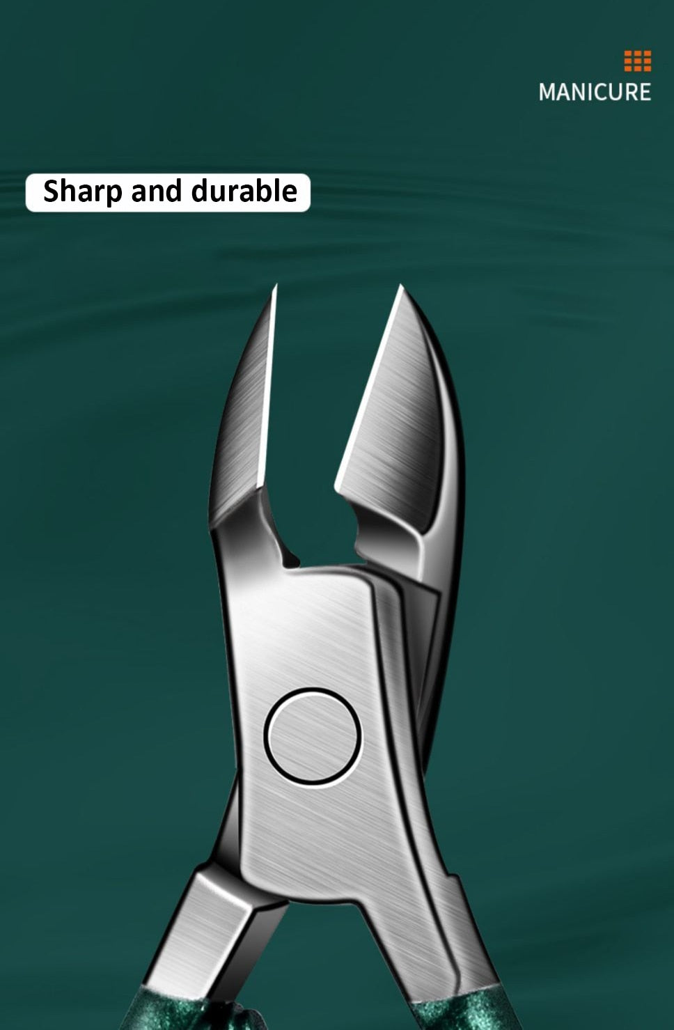 12-16pcs Stainless Steel Manicure Set With Folding Bag.