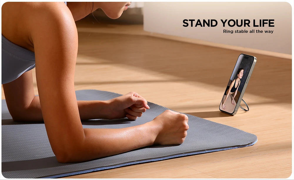 Joyroom Silicone Magnetic Grip Holder/Stand For iPhone 15 14 13 Pro Max