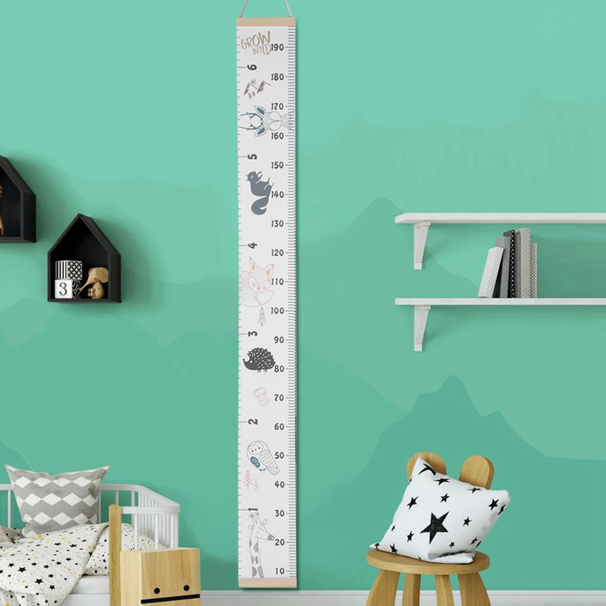 Height Measure Growth Wall Hanger