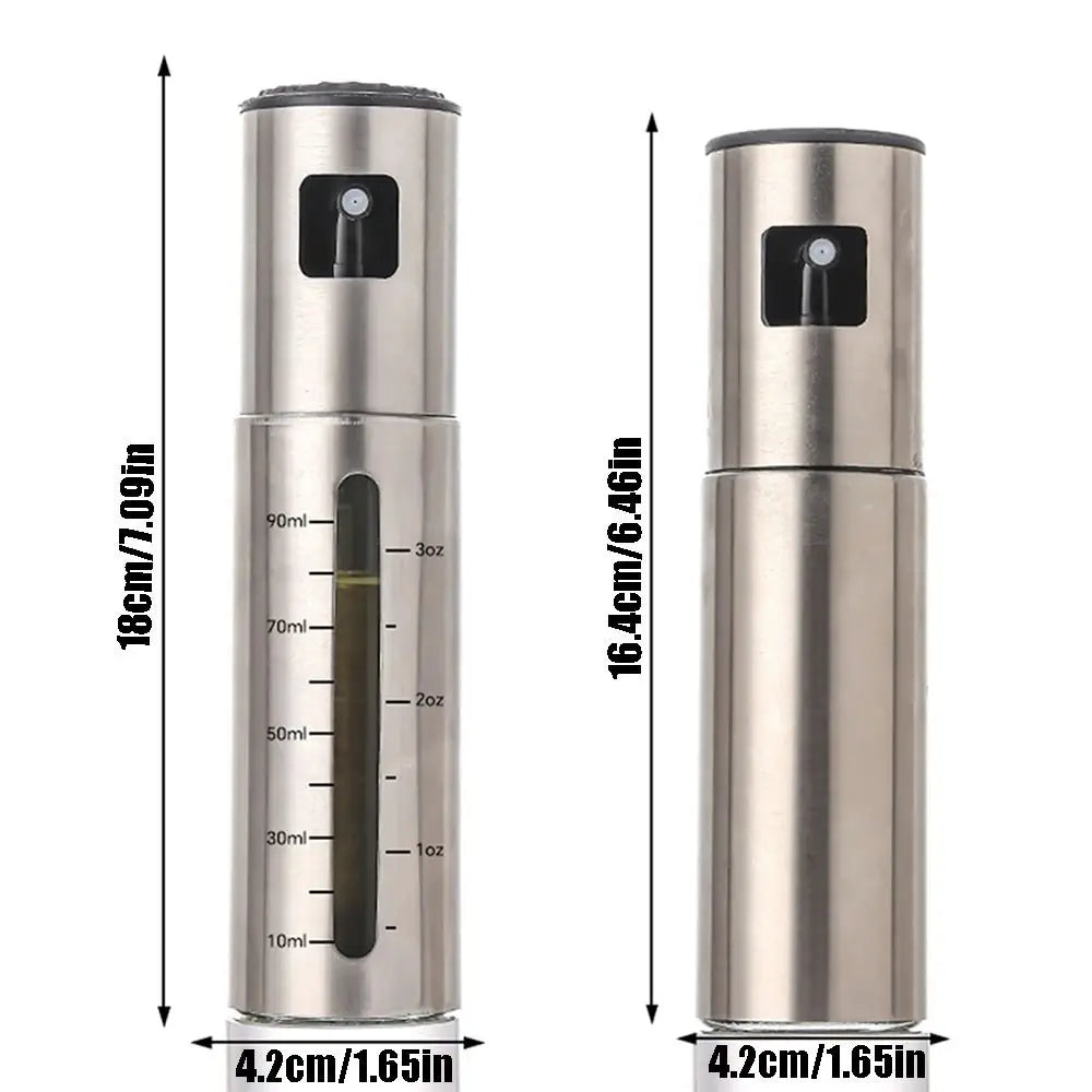 100ml Stainless Steel Multi-Purpose Adjustable Olive Oil Sprayer