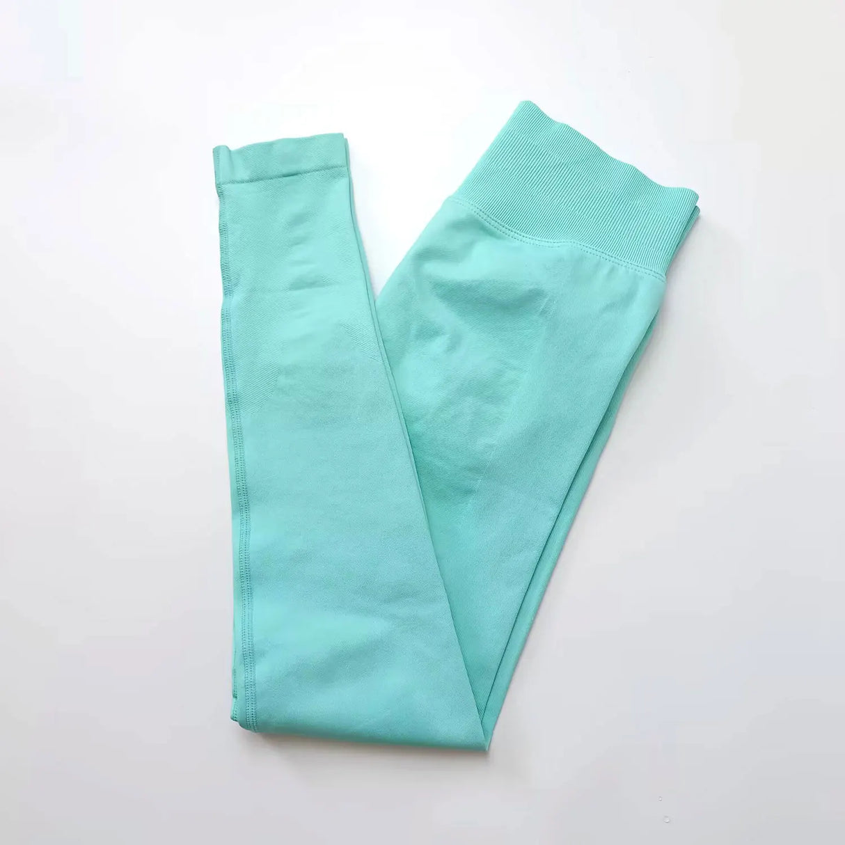 NCLAGEN Low Ribbed Band Seamless Scrunch Bum Impact Leggings
