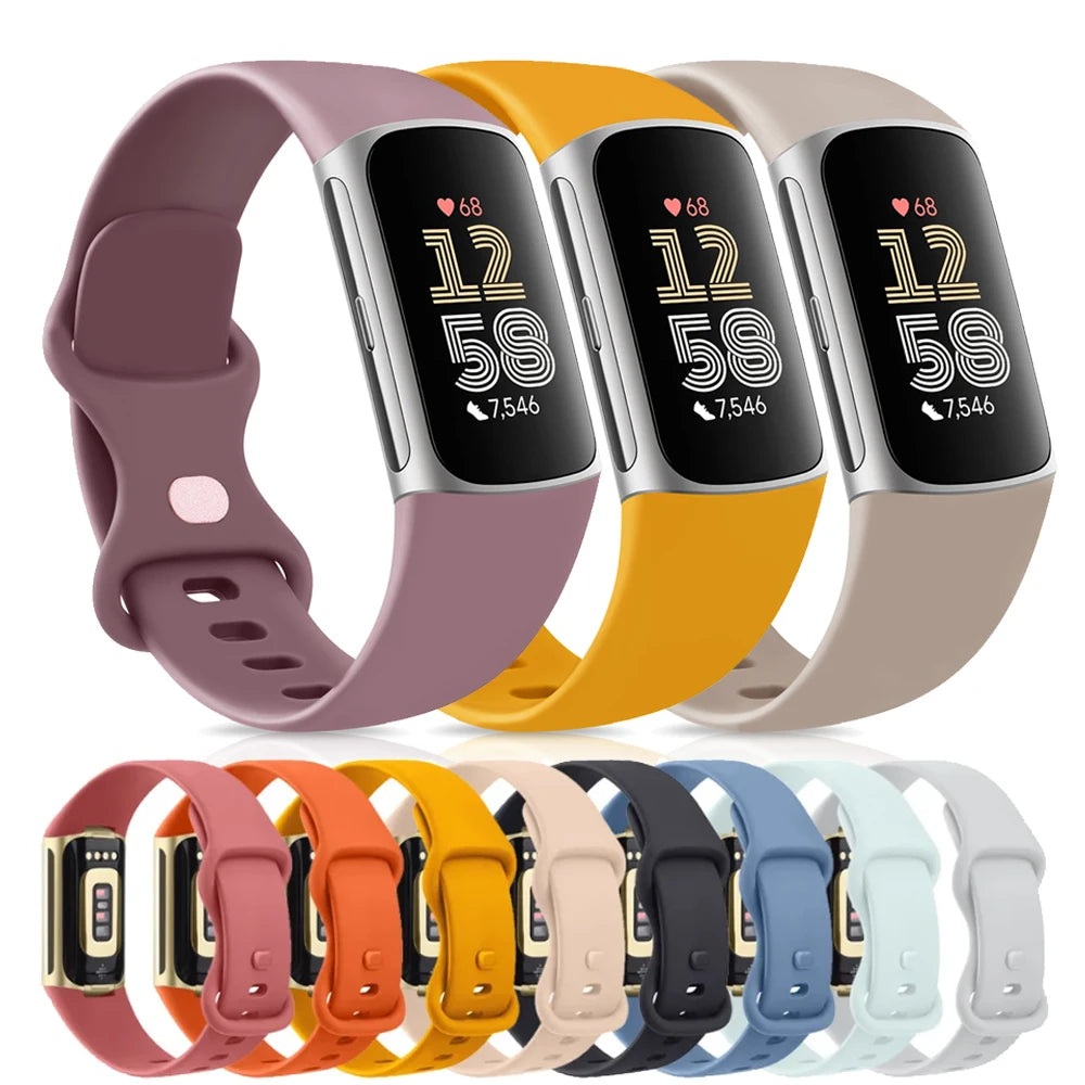 Adjustable Smartwatch Band for Fitbit Charge 5  And 6