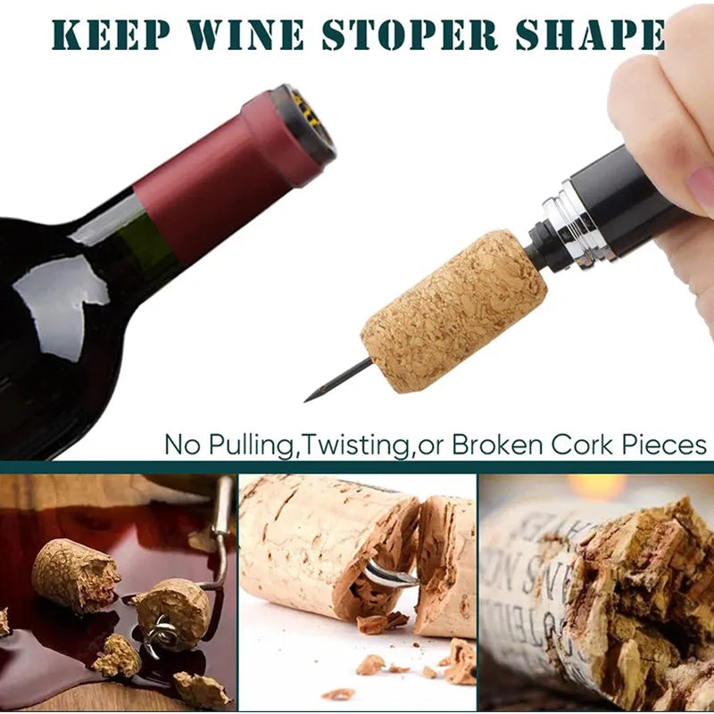 Wine Air Pressure Pump Bottle Opener