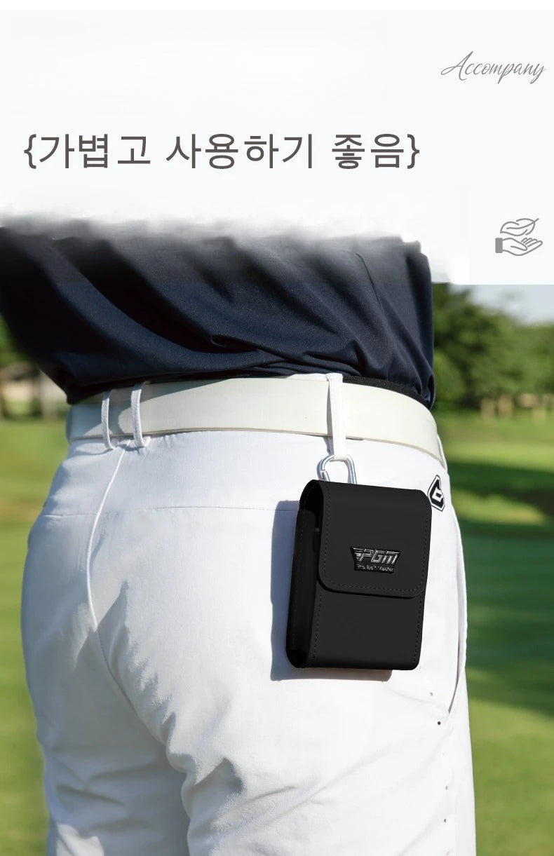 PGM Synthetic Leather Golf Rangefinder Special Waist Bag For Men And Women