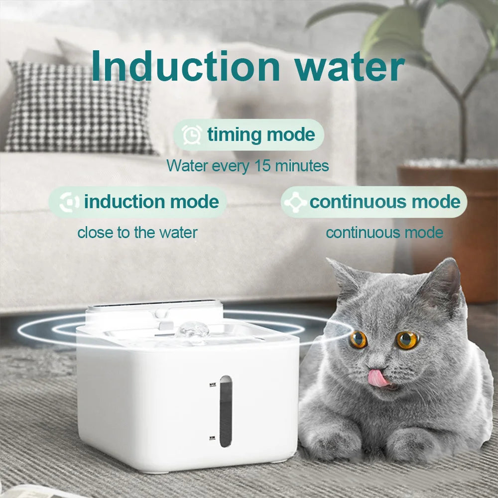 Wireless Rechargeable Pet Water Fountain