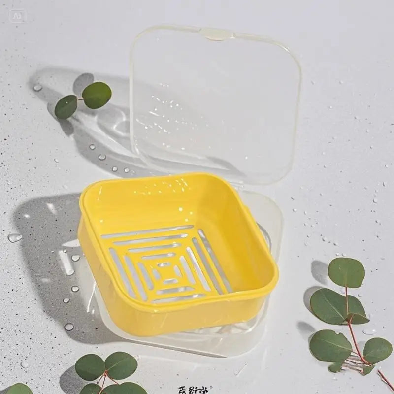 1Pce Travel Leak Proof Mini Soap Box