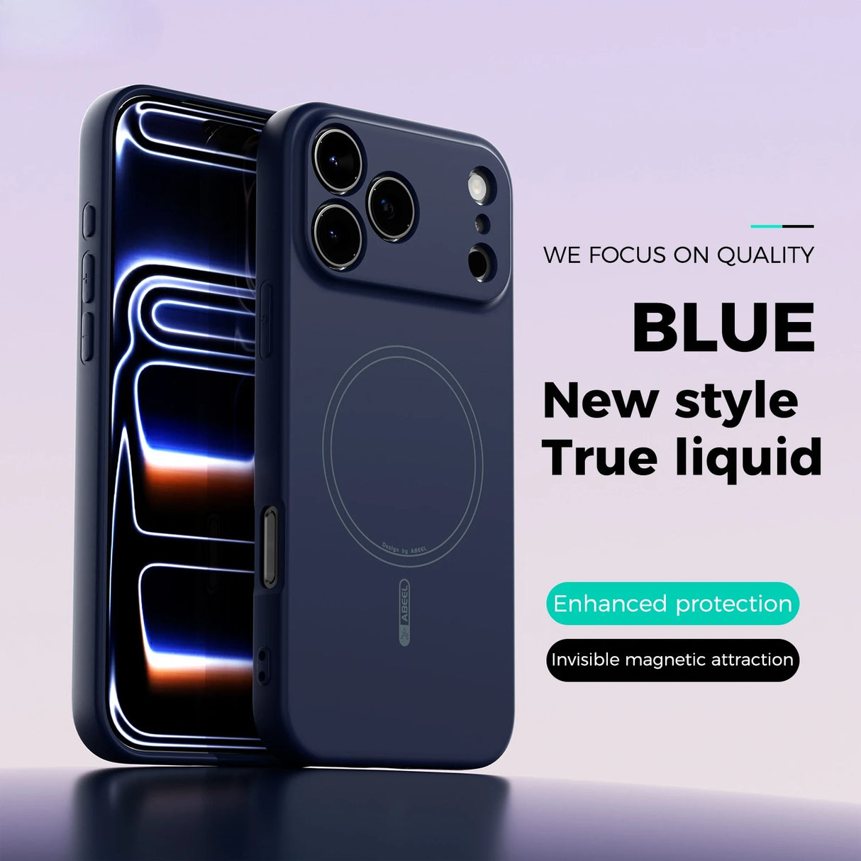 Magnetic Soft Cover Wireless Charge Liquid Silicon Case for iPhone 17 Pro Max 17Air 17Pro 17Pro Max