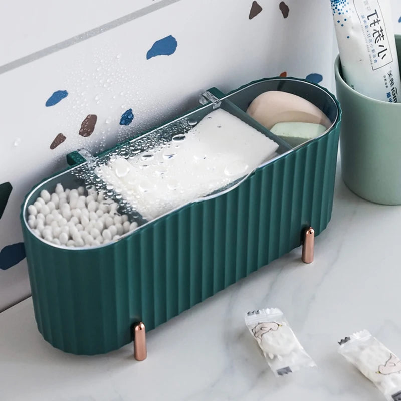 Vanity Organizer For Cotton Pads To Remove Makeup
