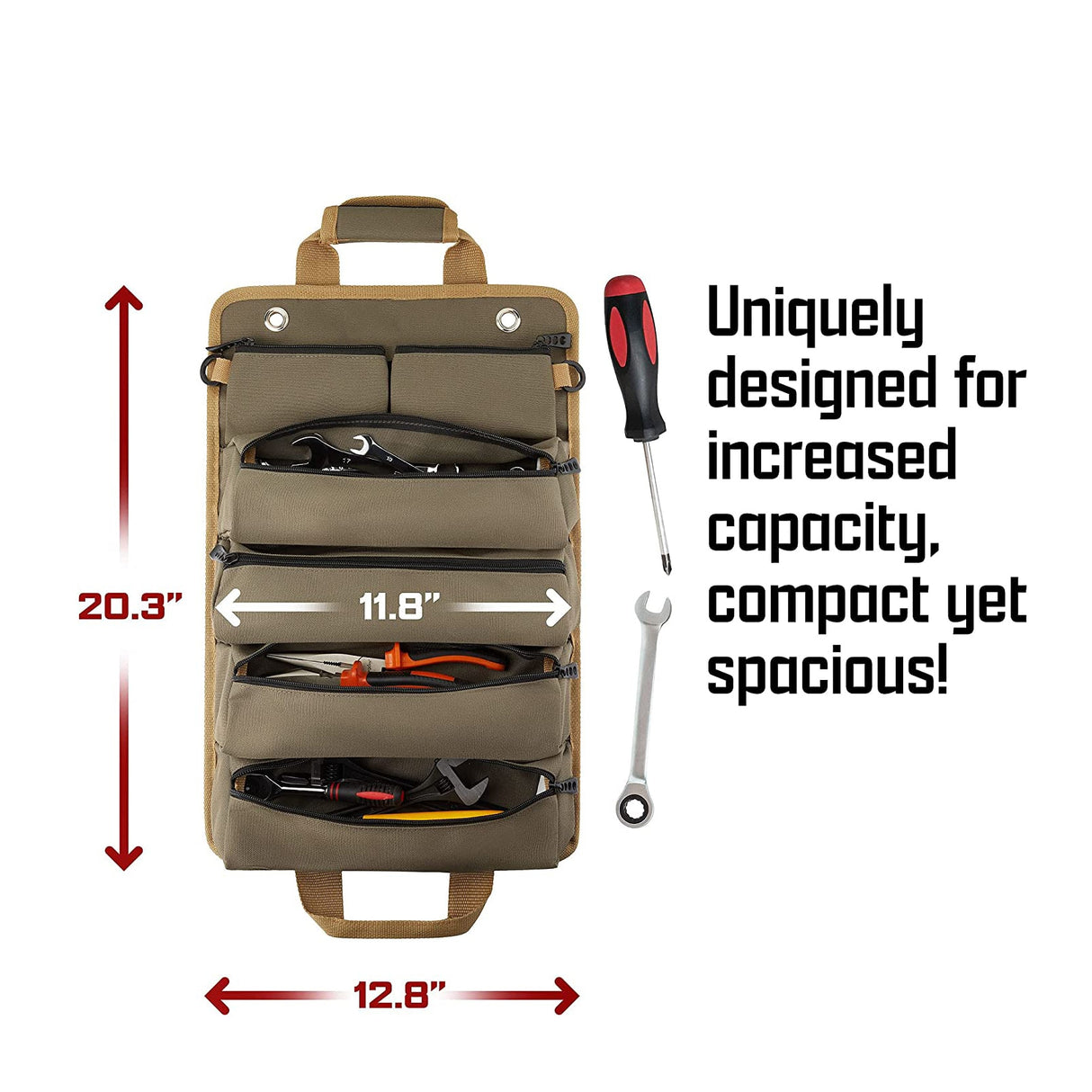 Multi-Purpose High Quality Roll UP Tool Bag.