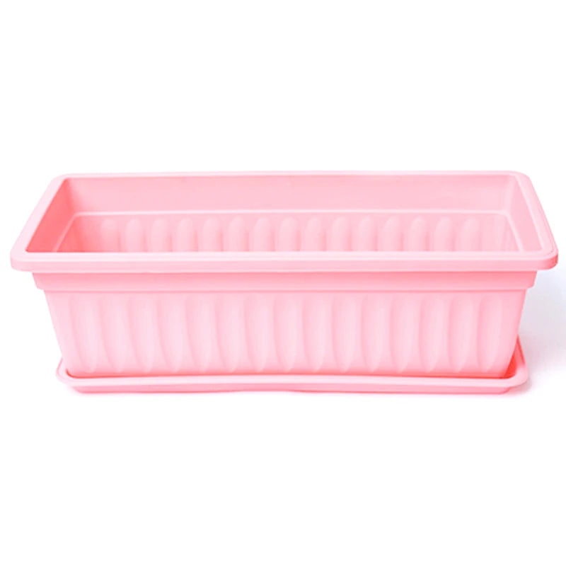1 Plastic Rectangular Vegetable Planter