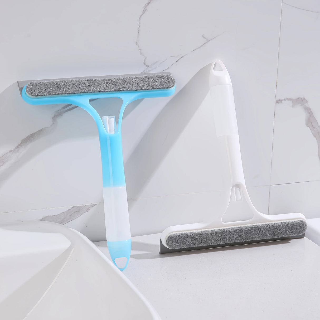 3-in-1 Water Wiper Squeegee For Shower and Glass Surfaces