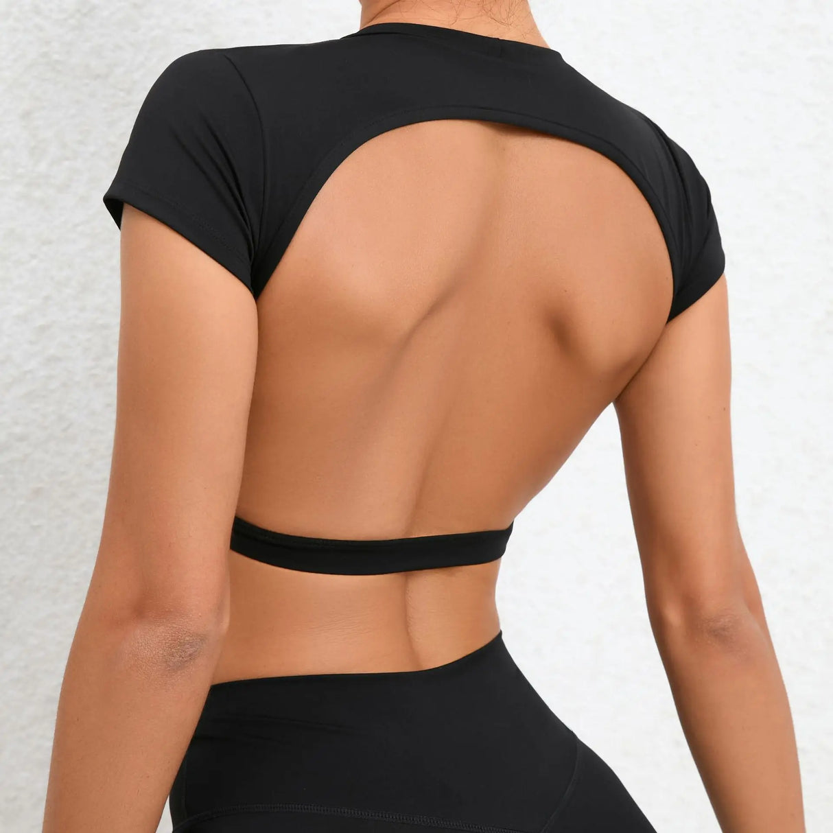 Hearuisavy Sports Backless, Breathable Yoga Shirt