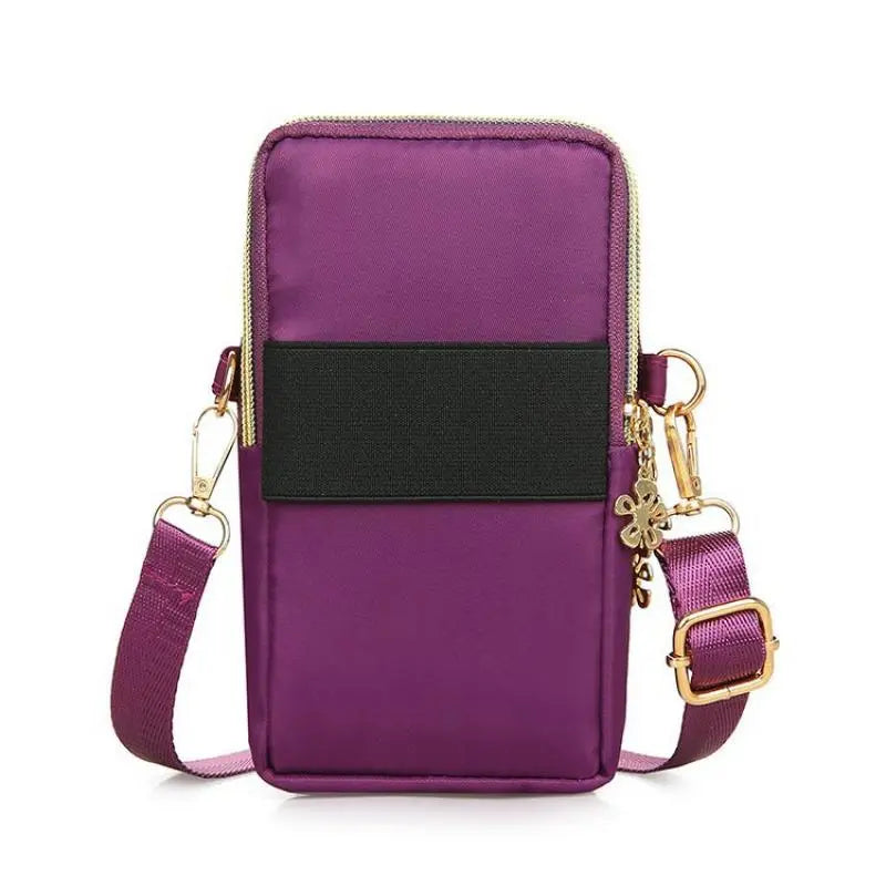 Mobile Phone Crossbody/Shoulder Bag With Headphone Plug.