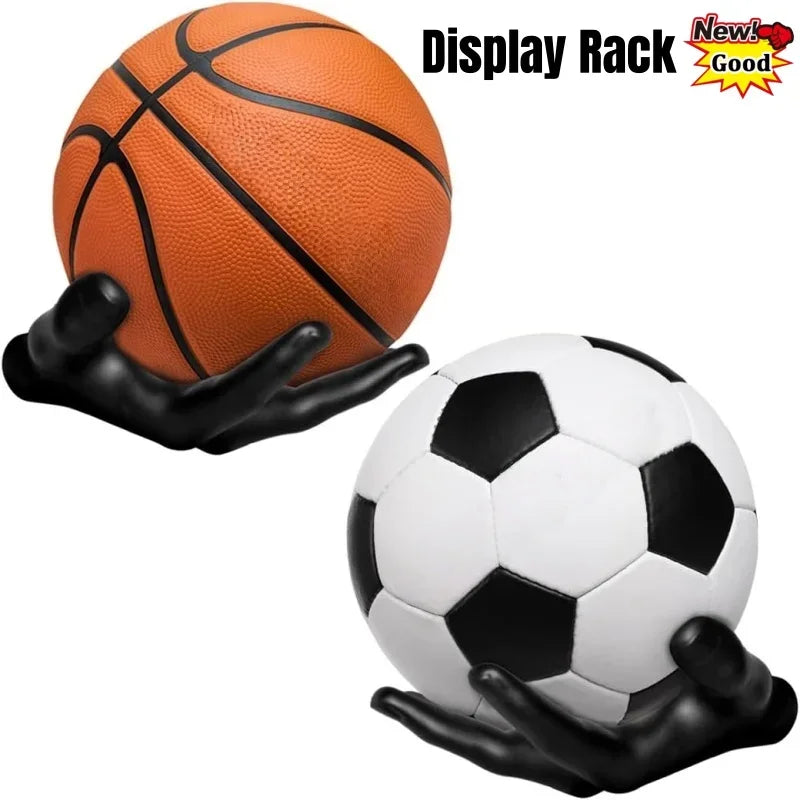 Wall-Mounted Hand Palm Shaped Volley/Soccer Ball Holder