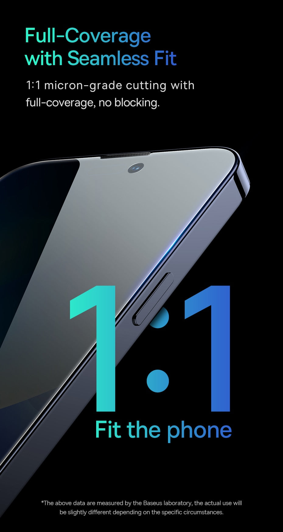 Baseus 0.4mm Corning Tempered Glass for iPhone 14 13 12 11 Pro Max Screen Protector for iPhone XR X XS Max