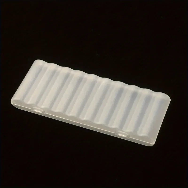 10 Slot Plastic Storage Box for AAA/AA Batteries