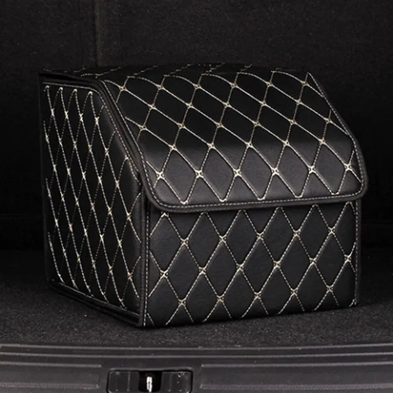 30cm PU Leather Foldable Trunk Storage Box