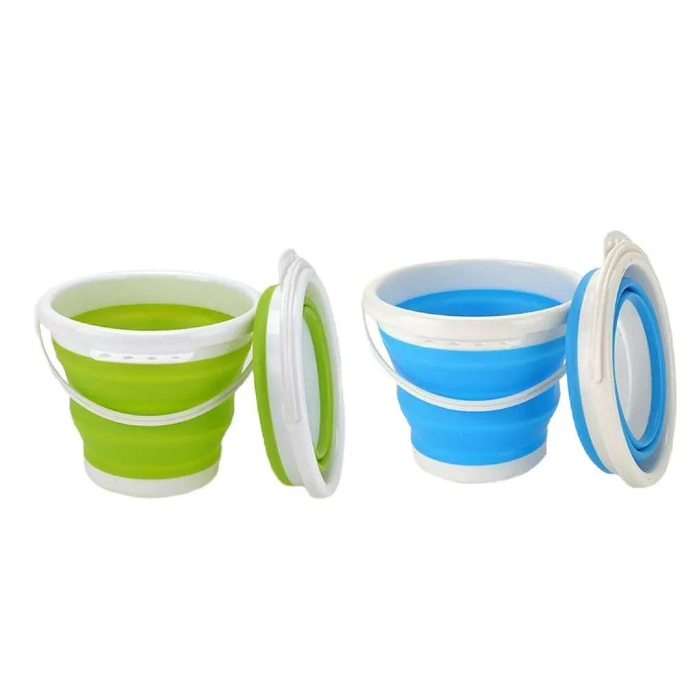 3L Collapsible Bucket For Camping Household Cleaning Or Auto Washing