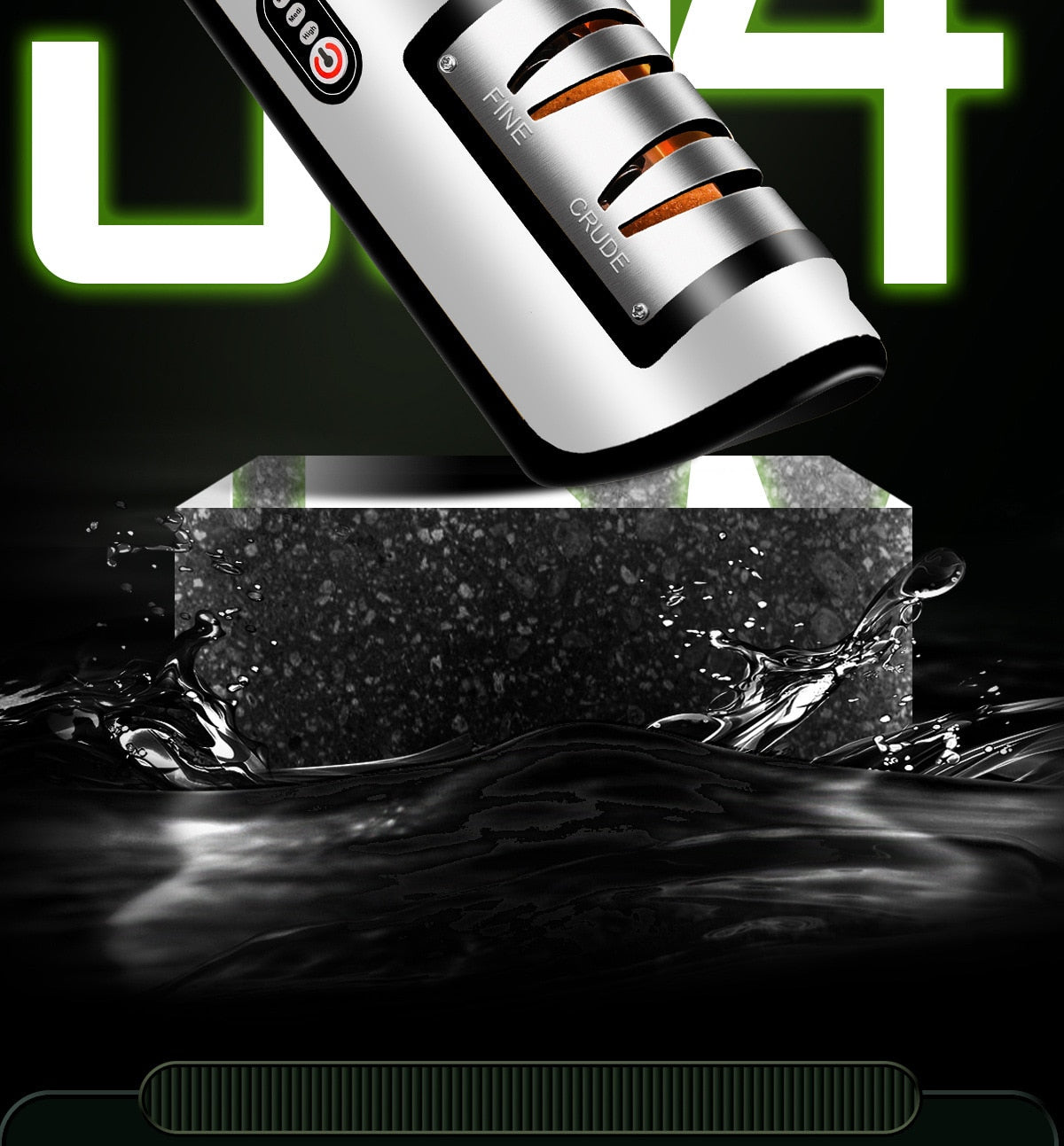 USB Rechargeable Electric Knife Sharpener.