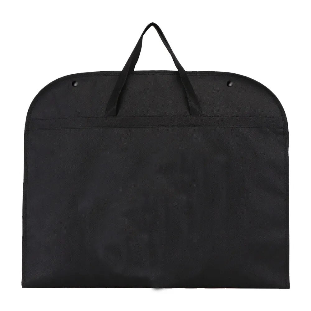 Dustproof Hanging Garment Bag With Monogram Decorative Wreath Initials