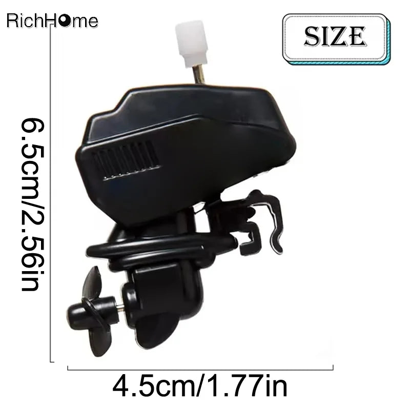 Wind Up Mini Boat Motor Coffee Stirrer