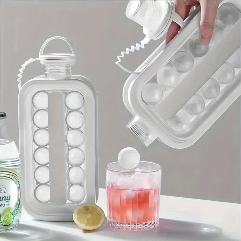 Silicone Non-Stick Easy Release Two In One Ice Mold