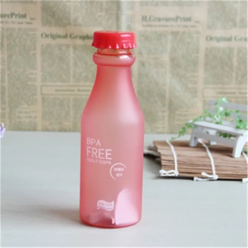 550ML BPA Free Screw Top Water Bottle For Travel, Sports OR Camping.