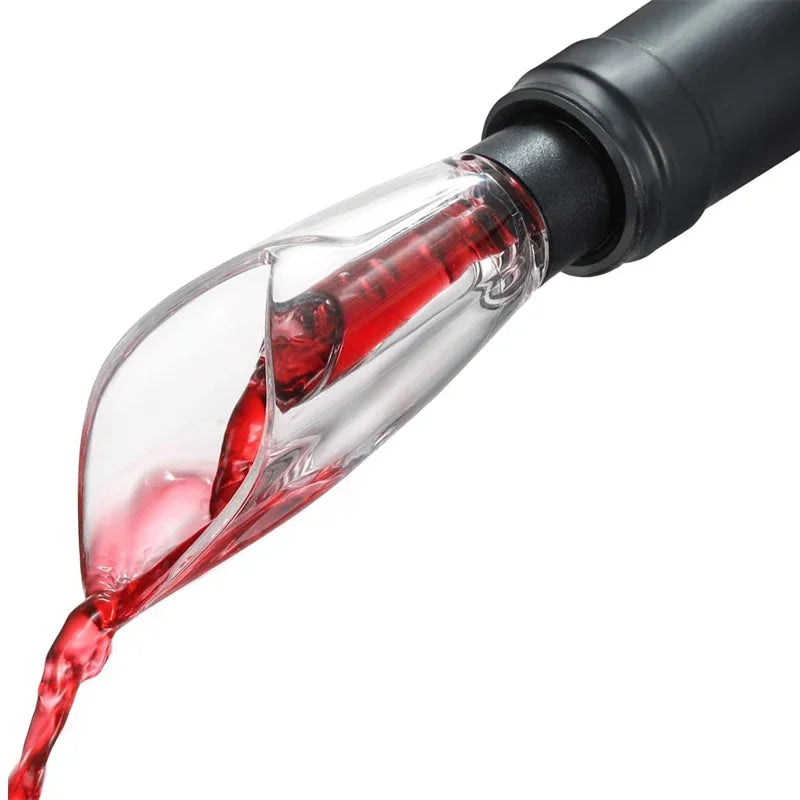 Wine Aerator with Vacuum Stopper And Pourer