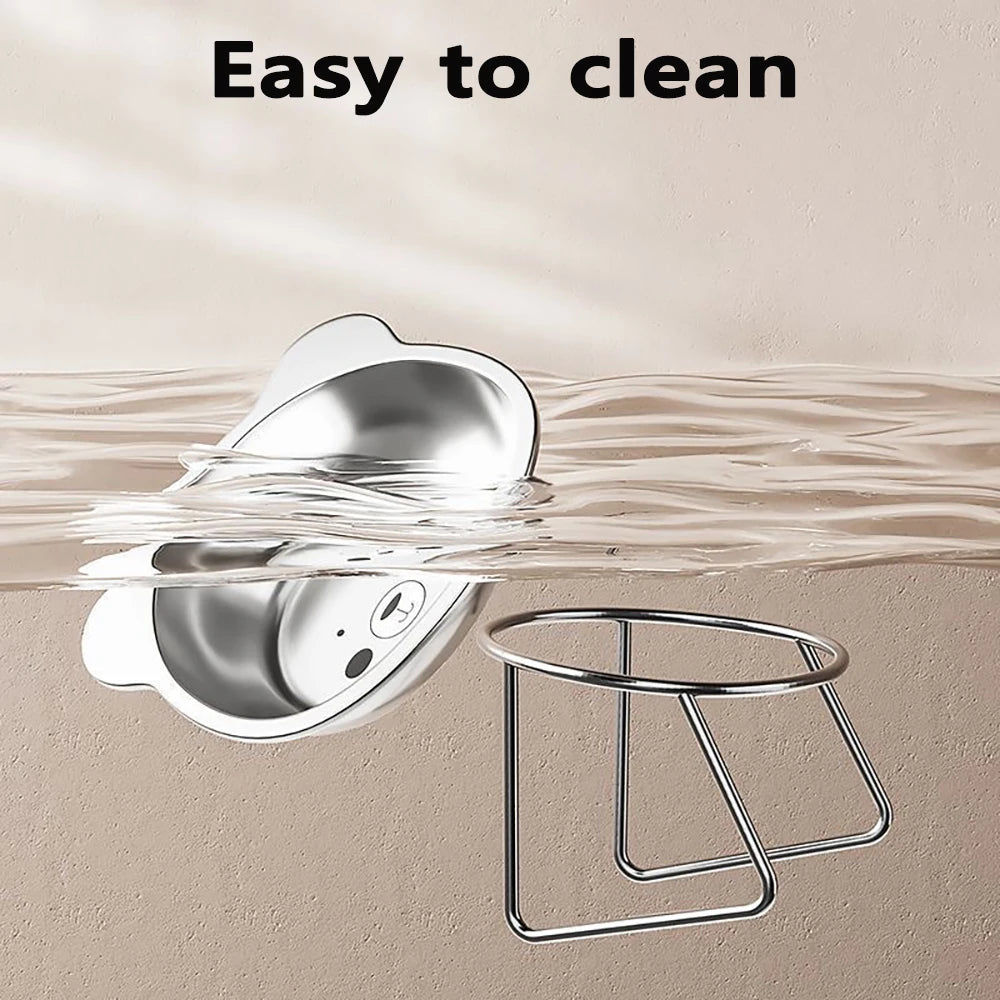 Raised Stainless Steel Pet Bowls